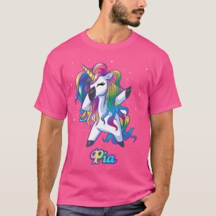 PIA Unicorn Gifts For Girls Birthday Gifts For Wom T-Shirt