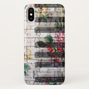 pianist keyboard girly vintage music Case-Mate iPhone case