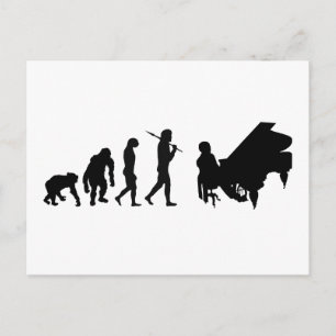 Pianist Piano Orchestra Composer Mozart gear Postcard