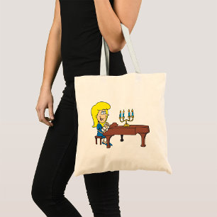 Pianist Tote Bag