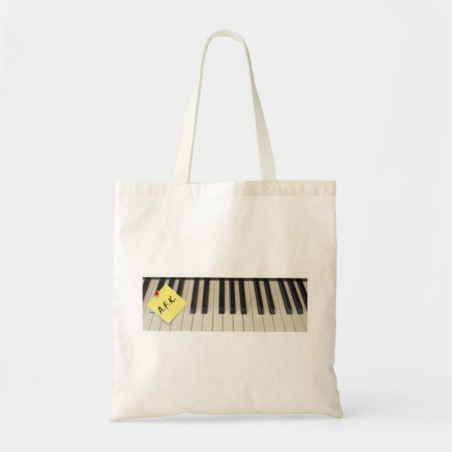 Piano AFK (Away From Keyboard) Bag - Customisable (Front)