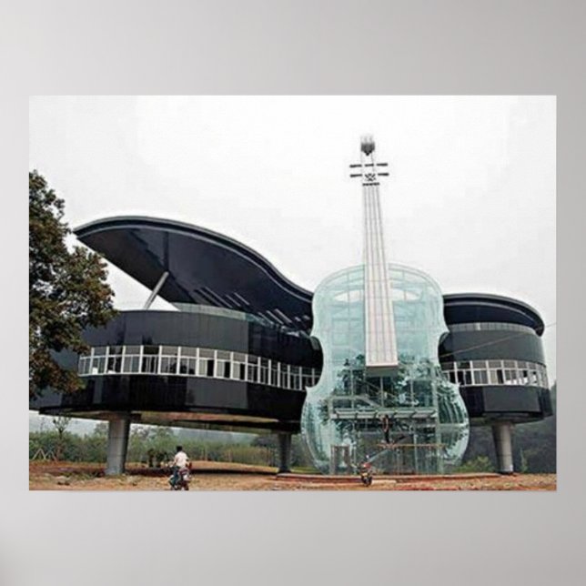 Piano And Violin House Poster (Front)