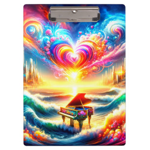 Piano Art Clipboard