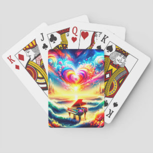 Piano Art Playing Cards