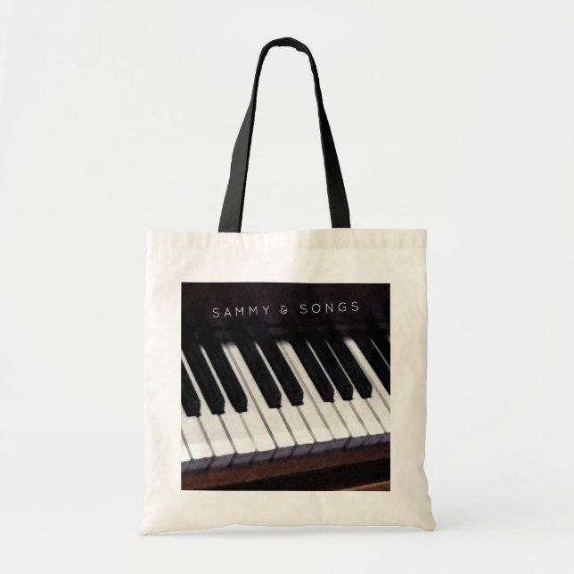 Piano Art Tote Bag (Front)