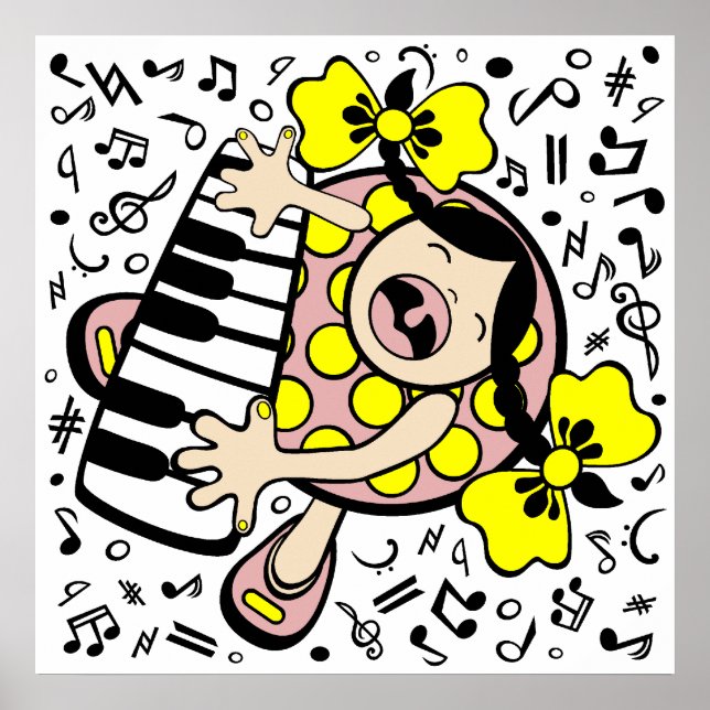 piano baby poster (Front)