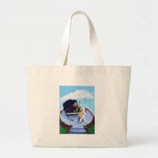 Piano Bears Musical Character Tote Bag