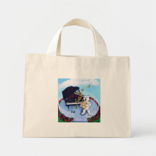 Piano Bears Tote Bag