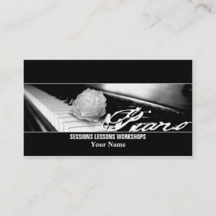 Piano - Business Card