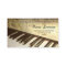 piano business card