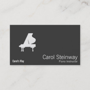 Piano Business Card