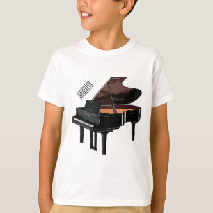 Piano cartoon illustration T-Shirt