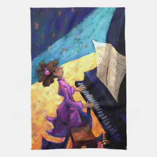 Piano Concert Tea Towel