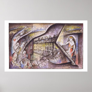 Piano Concerto in Grantham Flat Minor - Poster