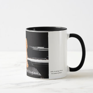 Piano Dog Mug