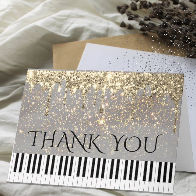 piano faux sparkle effect thank you (Creator Uploaded)