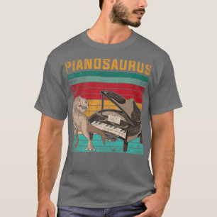 Piano Funny Pianosaurus Pianist T-Shirt