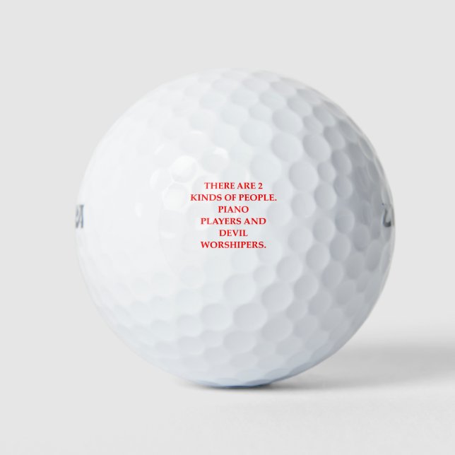 PIANO GOLF BALLS (Front)