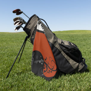 Piano Golf Towel