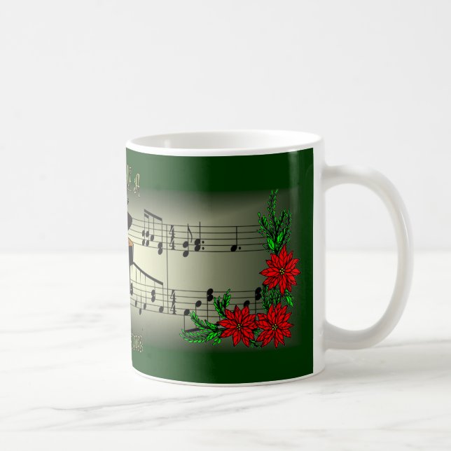 Piano ~ “Have Yourself A Merry Little Christmas” Coffee Mug (Right)