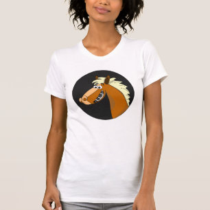 Piano Horse  Womens Shirt