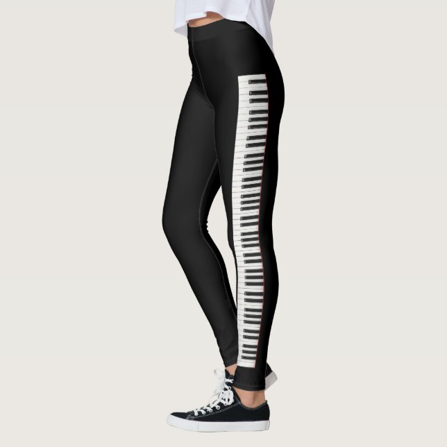 Piano Key Leggings (Left)