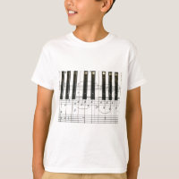 Piano Keyboard and Music Notes