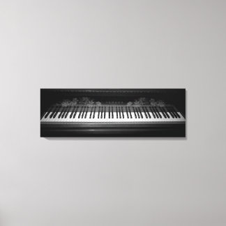 Piano Keyboard Canvas Print