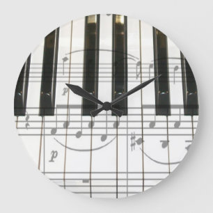 Piano Keyboard Clock