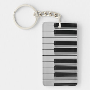 Piano Keyboard Custom Key Chain