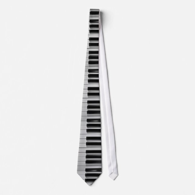 Piano Keyboard Custom Necktie (Front)