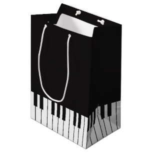 Piano Keyboard Gift Bag