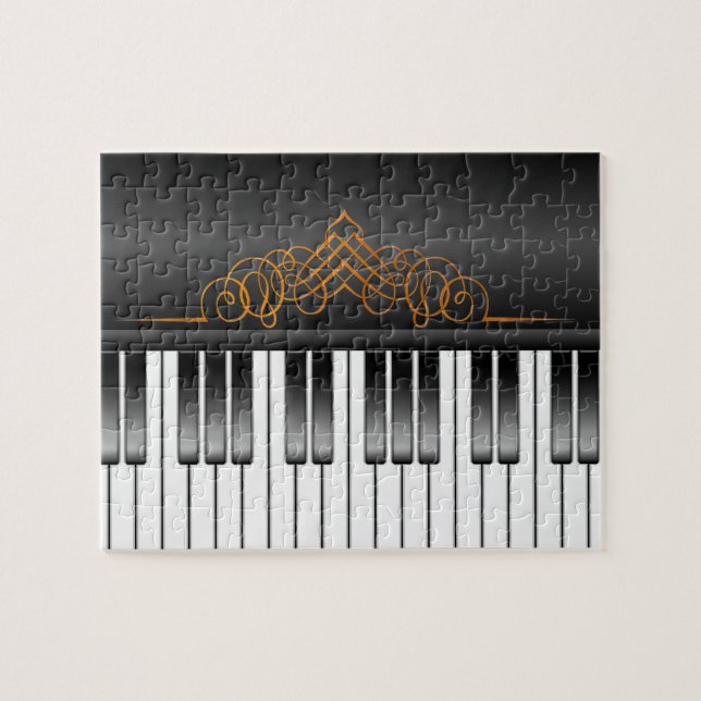 Piano Keyboard Jigsaw Puzzle (Horizontal)