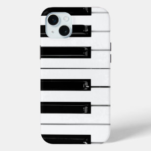 Piano Keyboard Keys iPhone 15 Mini Case