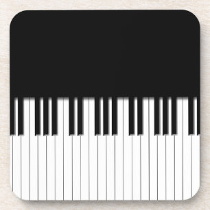 Piano Keyboard Keys Coaster