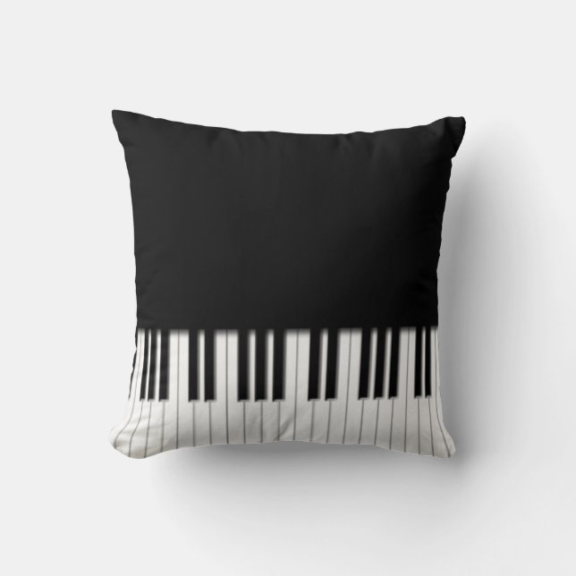 Piano Keyboard Keys Cushion (Front)