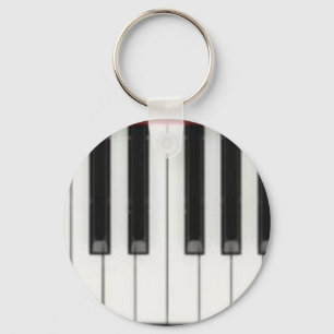 Piano Keyboard Keys Key Ring