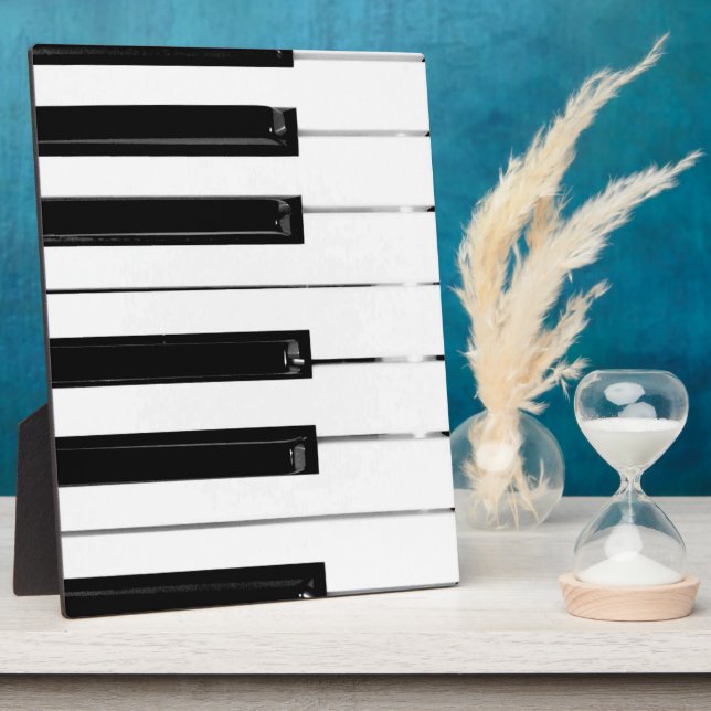 Piano Keyboard Keys Plaque (Side)