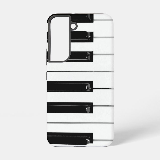 Piano Keyboard Keys Samsung Galaxy S22 Case (Back)