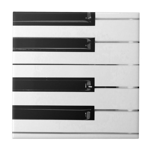 Piano Keyboard Keys Tile (Front)
