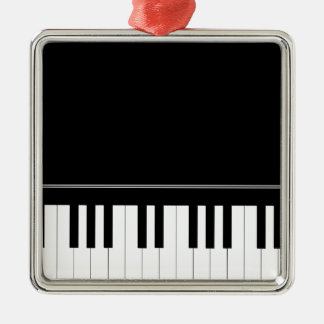 Piano keyboard metal tree decoration