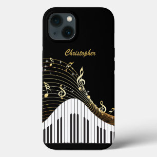 Piano Keyboard Music iPhone 13 Case
