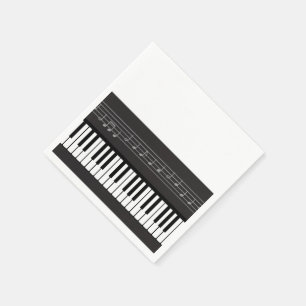 Piano Keyboard Napkin