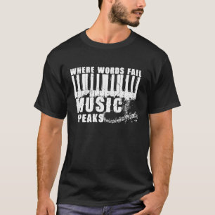 Piano Keyboard Pianist Music Teacher Gift Premium T-Shirt