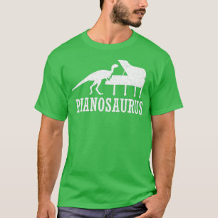Piano Keyboard Pianosaurus  T-Shirt