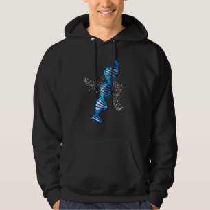 Piano Keyboard Player Dna Music Science Hoodie