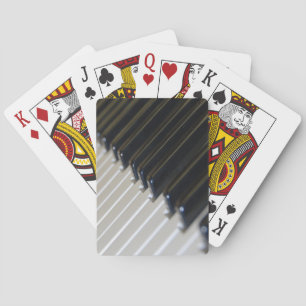 Piano Keyboard Playing Cards