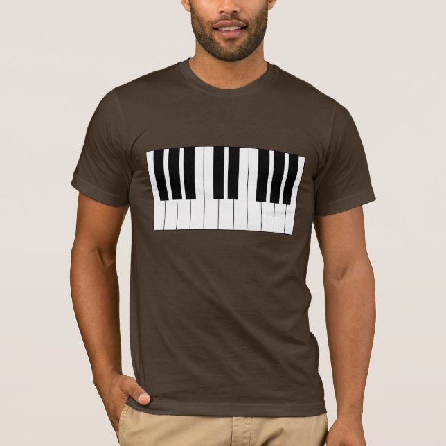 Piano  Keyboard T-Shirt (Front)