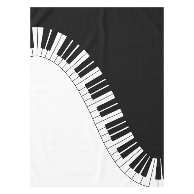 Piano Keyboard Tablecloth (Front)