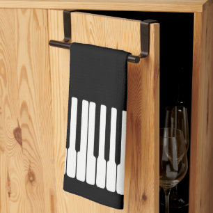 Piano Keyboard Tea Towel